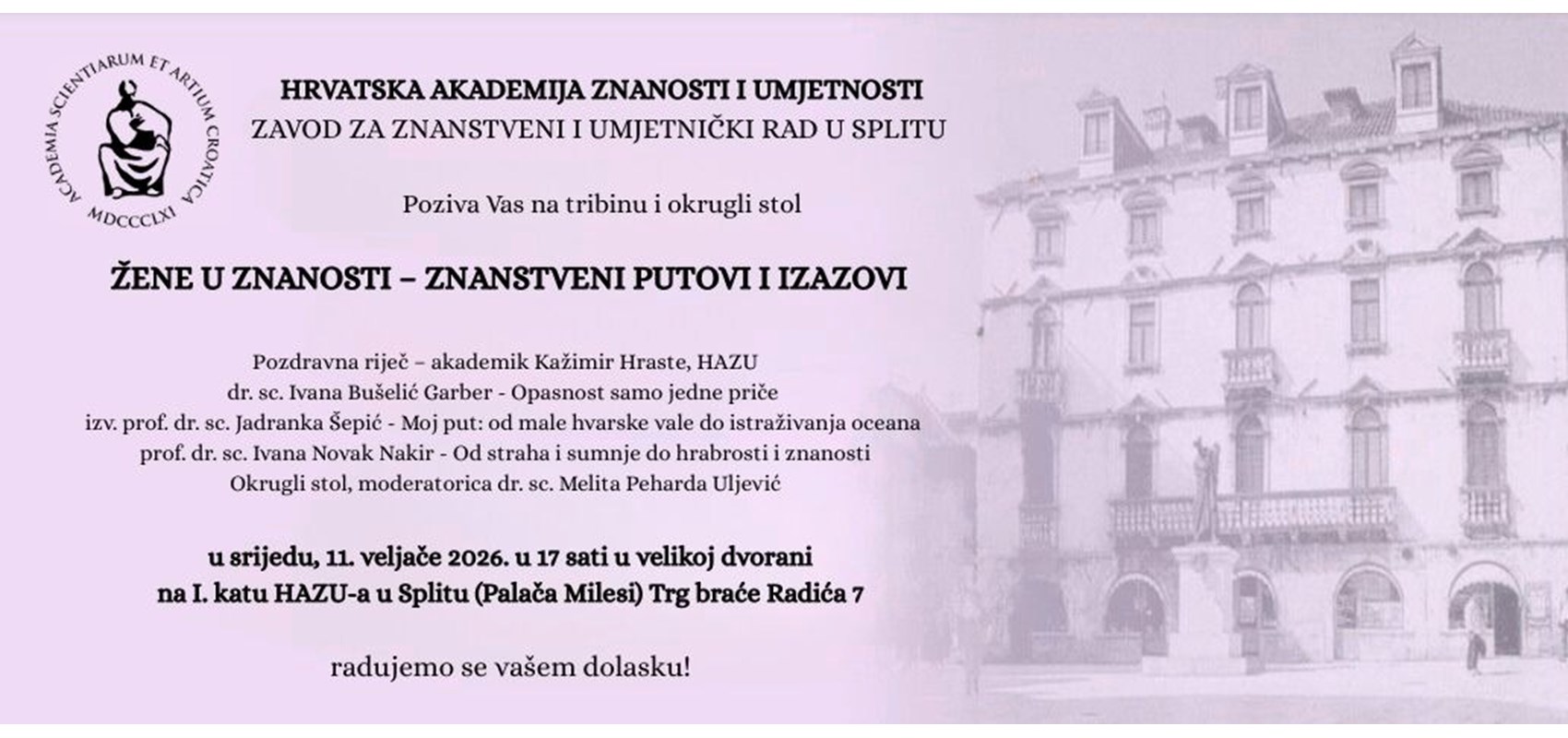  Dođite na tribinu 
